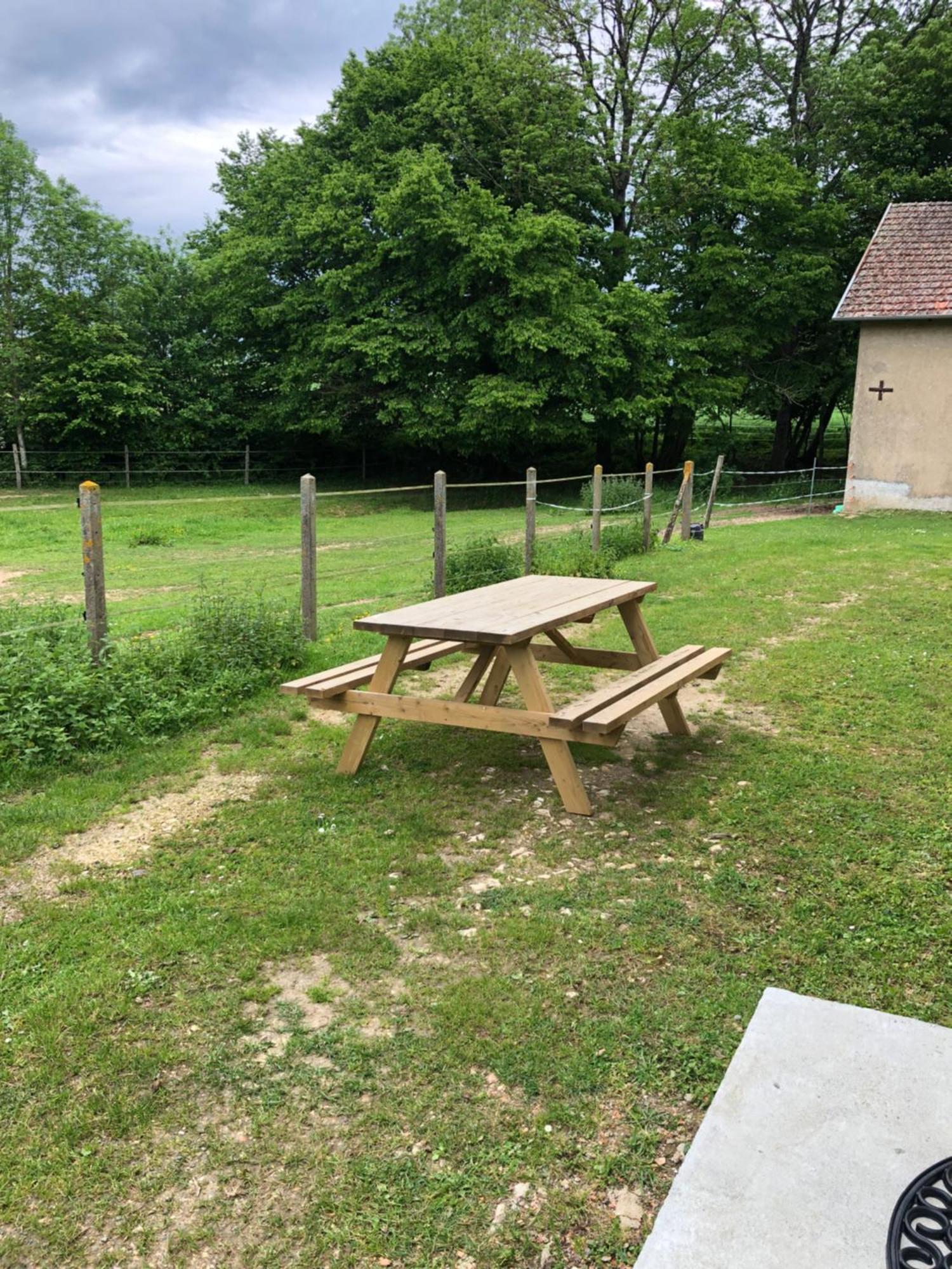 Gite Aux Anes Avec Spa Menetou-Ratel エクステリア 写真